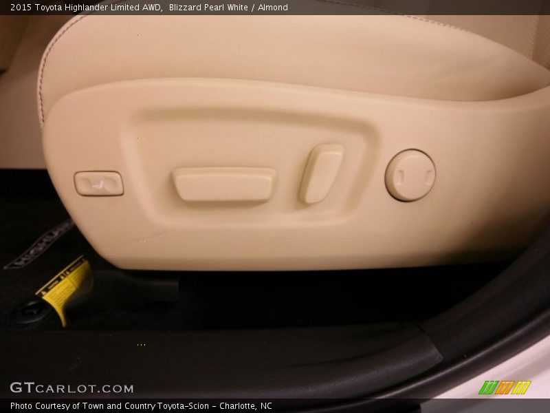 Blizzard Pearl White / Almond 2015 Toyota Highlander Limited AWD
