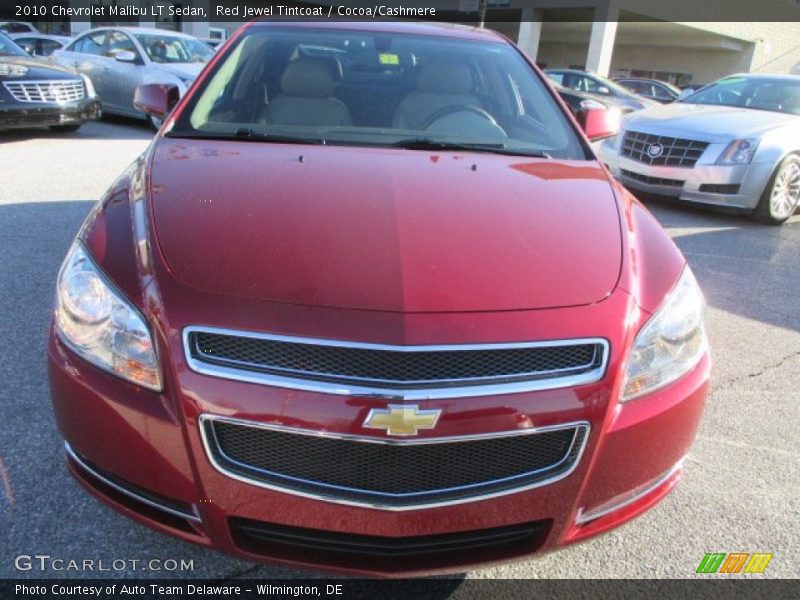 Red Jewel Tintcoat / Cocoa/Cashmere 2010 Chevrolet Malibu LT Sedan