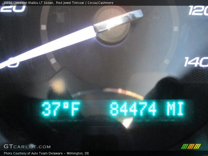 Red Jewel Tintcoat / Cocoa/Cashmere 2010 Chevrolet Malibu LT Sedan