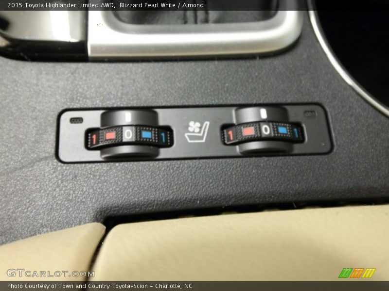 Blizzard Pearl White / Almond 2015 Toyota Highlander Limited AWD