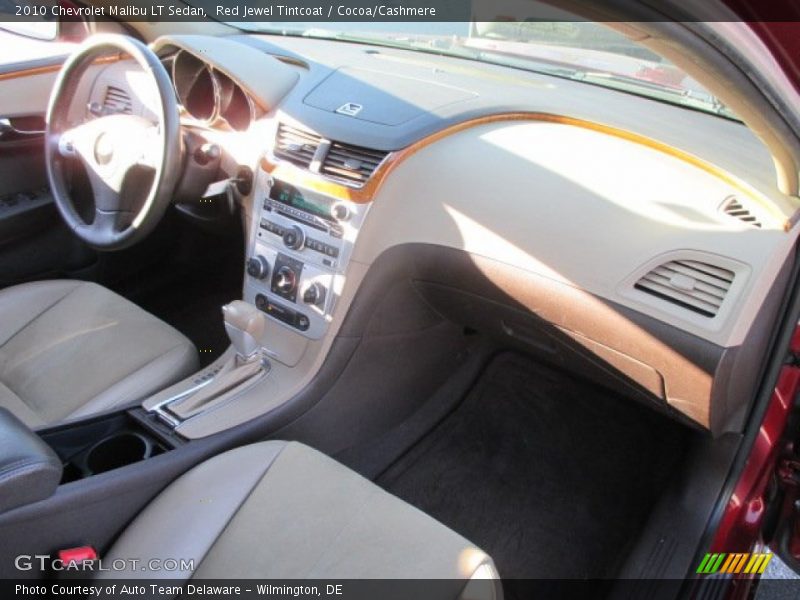 Red Jewel Tintcoat / Cocoa/Cashmere 2010 Chevrolet Malibu LT Sedan