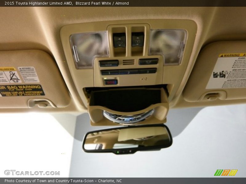 Blizzard Pearl White / Almond 2015 Toyota Highlander Limited AWD