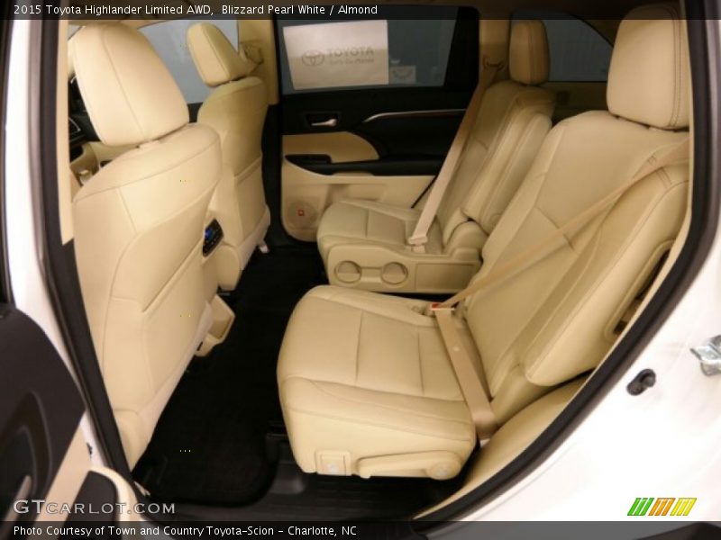 Blizzard Pearl White / Almond 2015 Toyota Highlander Limited AWD