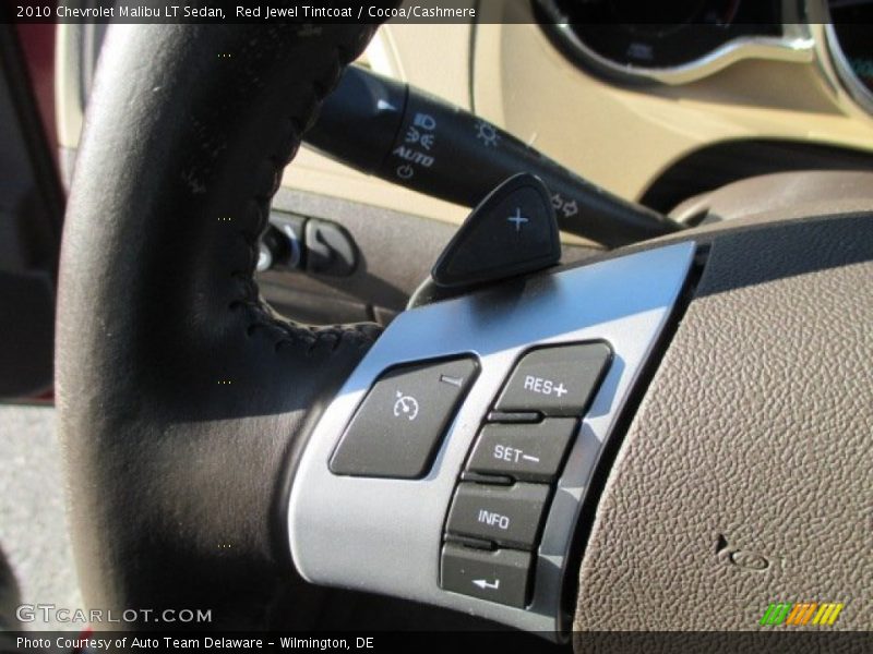 Red Jewel Tintcoat / Cocoa/Cashmere 2010 Chevrolet Malibu LT Sedan