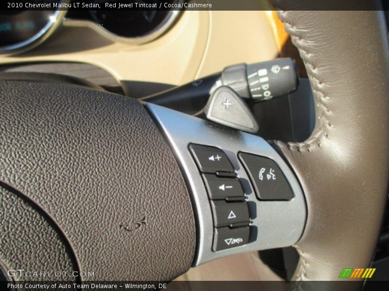 Red Jewel Tintcoat / Cocoa/Cashmere 2010 Chevrolet Malibu LT Sedan