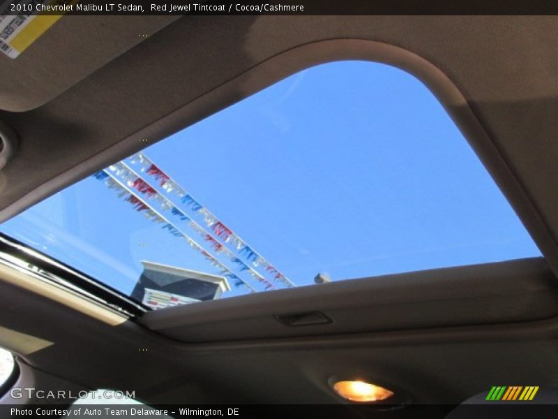 Red Jewel Tintcoat / Cocoa/Cashmere 2010 Chevrolet Malibu LT Sedan