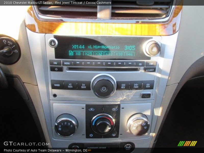 Red Jewel Tintcoat / Cocoa/Cashmere 2010 Chevrolet Malibu LT Sedan
