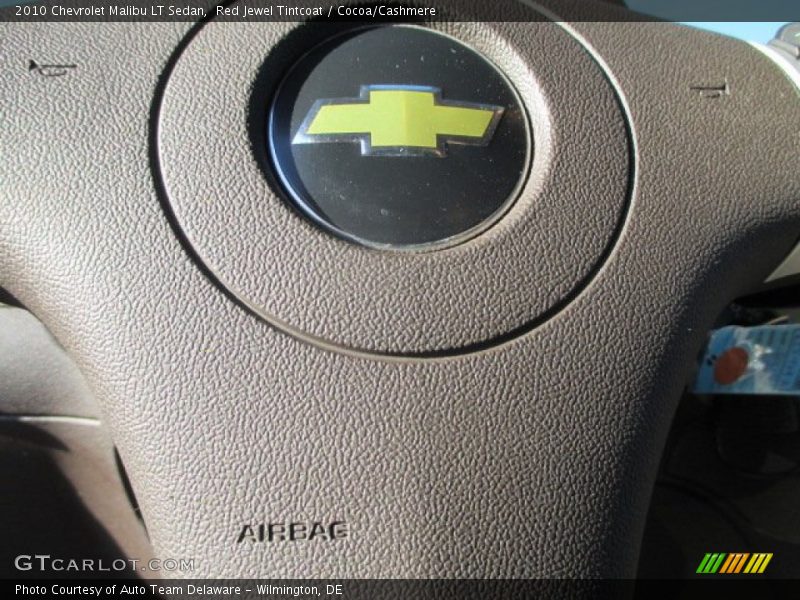 Red Jewel Tintcoat / Cocoa/Cashmere 2010 Chevrolet Malibu LT Sedan