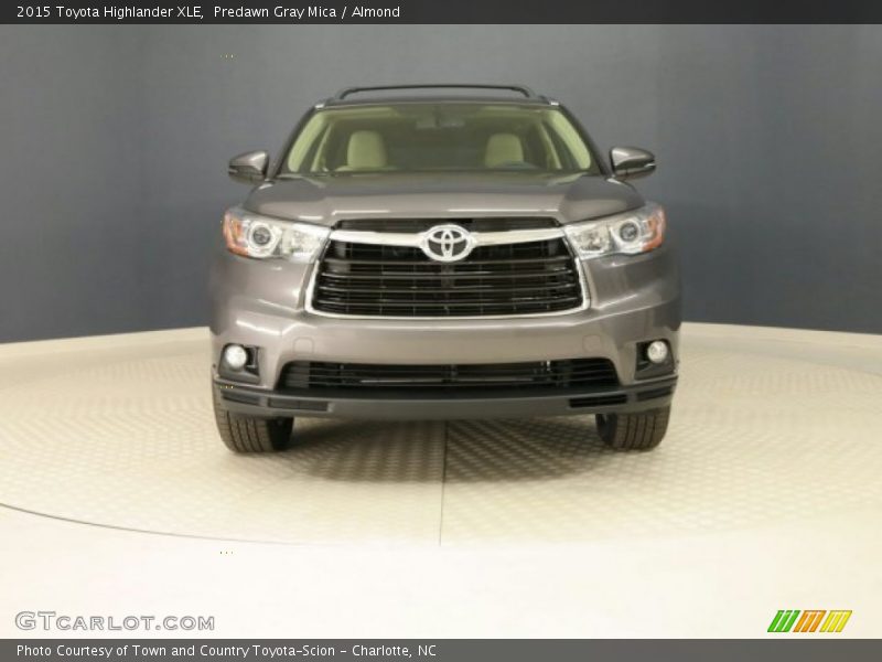 Predawn Gray Mica / Almond 2015 Toyota Highlander XLE