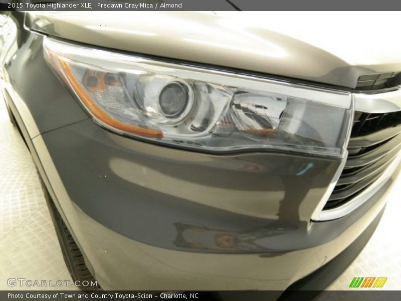 Predawn Gray Mica / Almond 2015 Toyota Highlander XLE