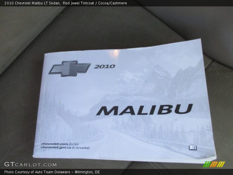 Red Jewel Tintcoat / Cocoa/Cashmere 2010 Chevrolet Malibu LT Sedan
