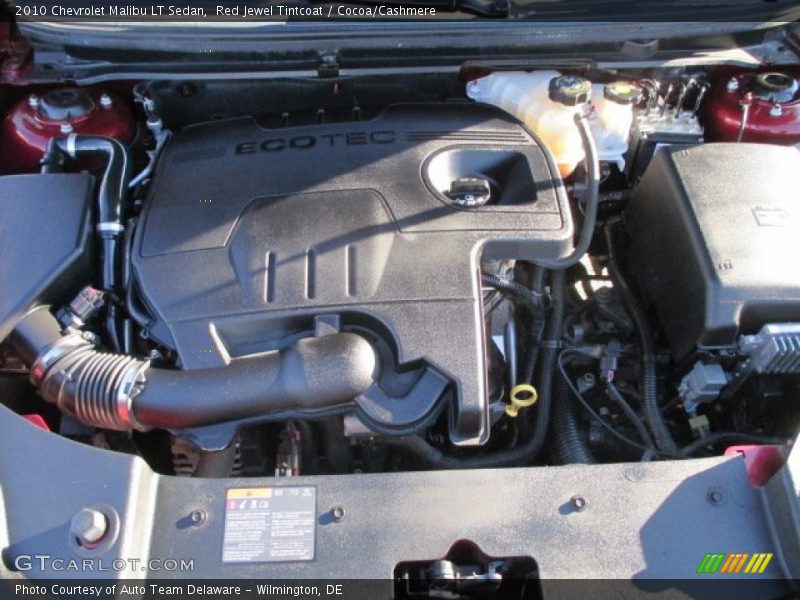 Red Jewel Tintcoat / Cocoa/Cashmere 2010 Chevrolet Malibu LT Sedan