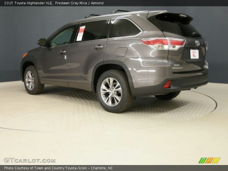 Predawn Gray Mica / Almond 2015 Toyota Highlander XLE