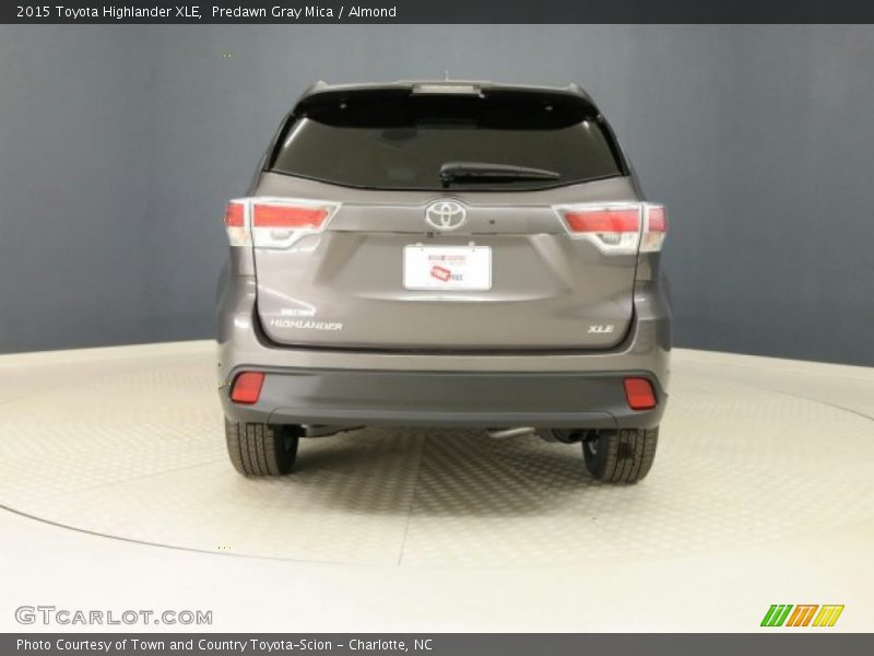 Predawn Gray Mica / Almond 2015 Toyota Highlander XLE