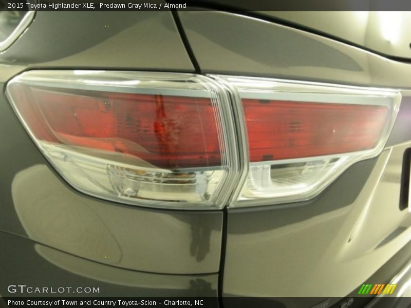Predawn Gray Mica / Almond 2015 Toyota Highlander XLE