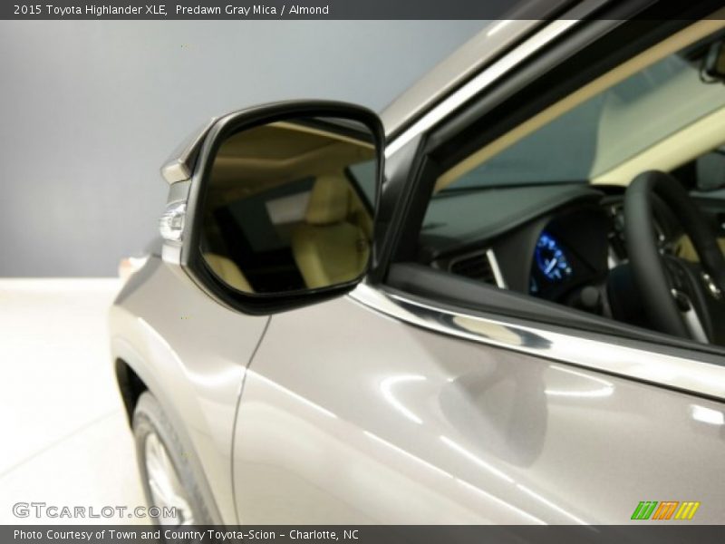 Predawn Gray Mica / Almond 2015 Toyota Highlander XLE