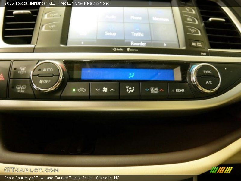 Predawn Gray Mica / Almond 2015 Toyota Highlander XLE