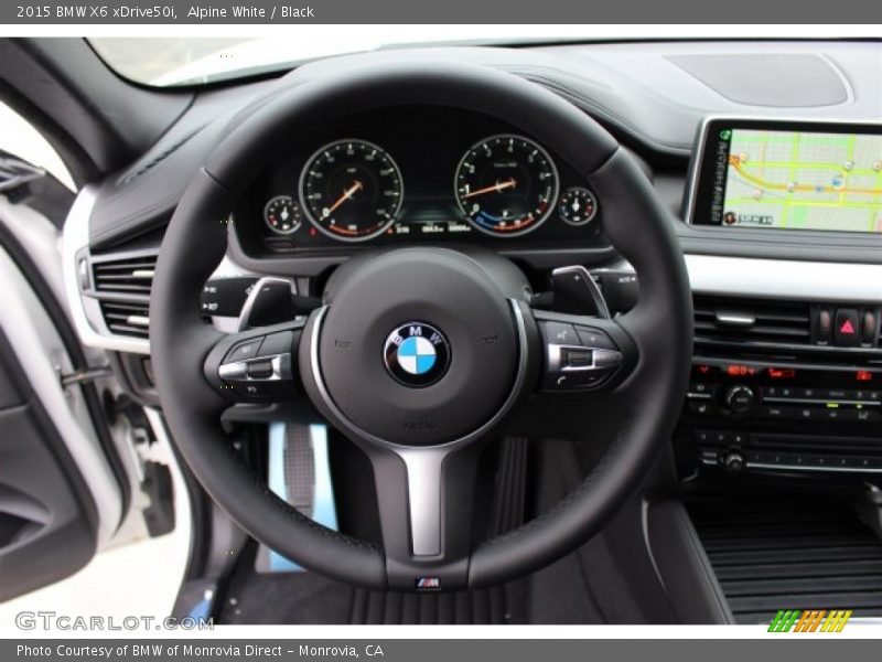  2015 X6 xDrive50i Steering Wheel