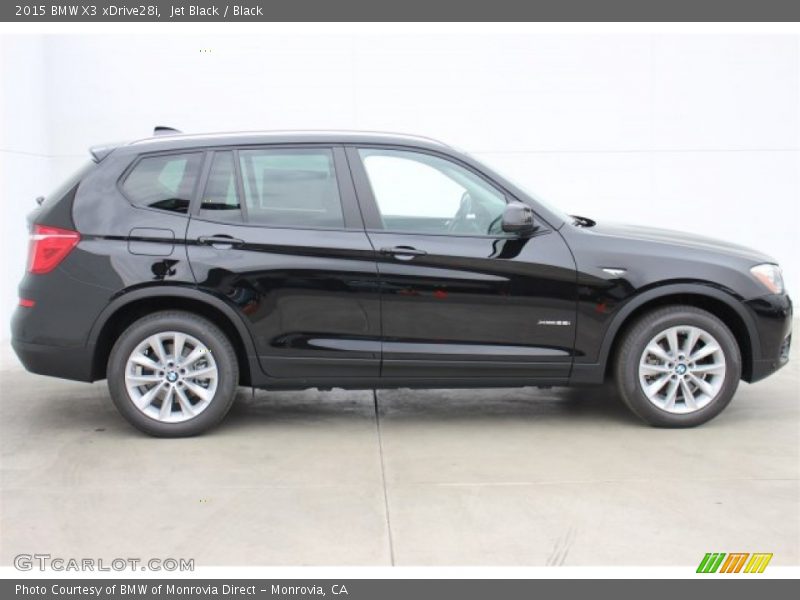 Jet Black / Black 2015 BMW X3 xDrive28i