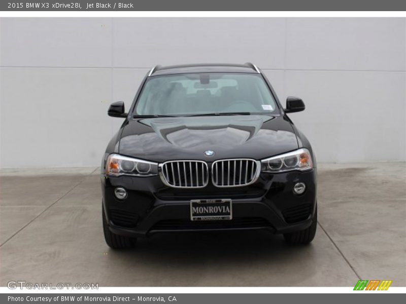 Jet Black / Black 2015 BMW X3 xDrive28i