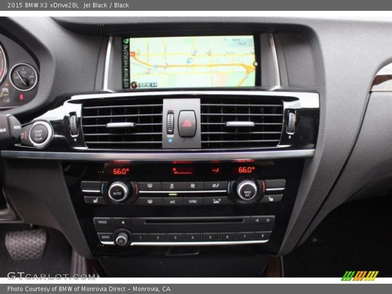 Jet Black / Black 2015 BMW X3 xDrive28i