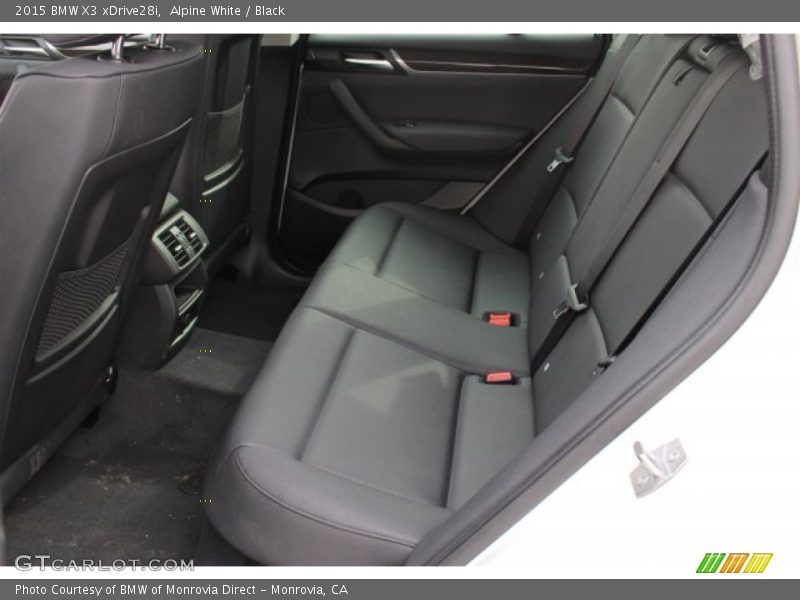 Alpine White / Black 2015 BMW X3 xDrive28i
