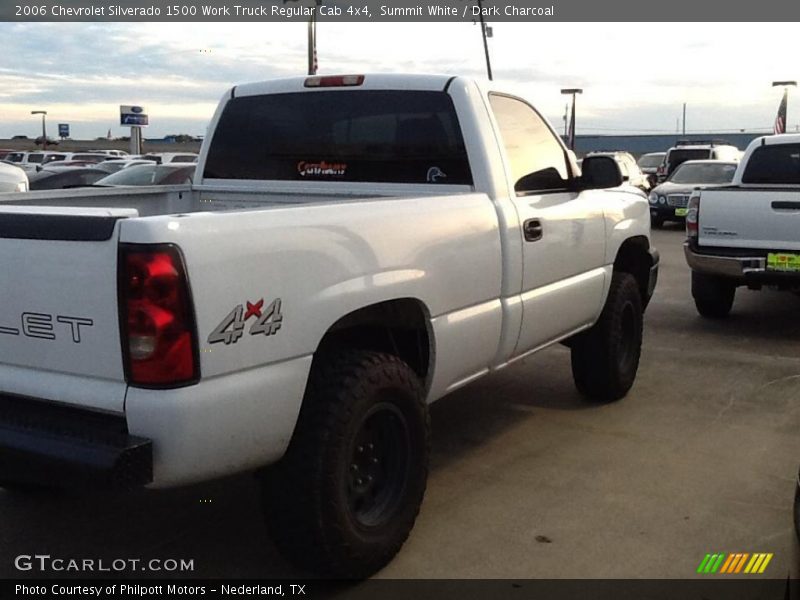 Summit White / Dark Charcoal 2006 Chevrolet Silverado 1500 Work Truck Regular Cab 4x4