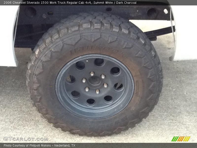 Summit White / Dark Charcoal 2006 Chevrolet Silverado 1500 Work Truck Regular Cab 4x4