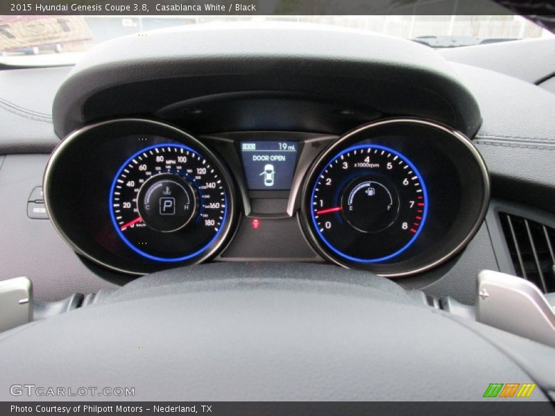  2015 Genesis Coupe 3.8 3.8 Gauges