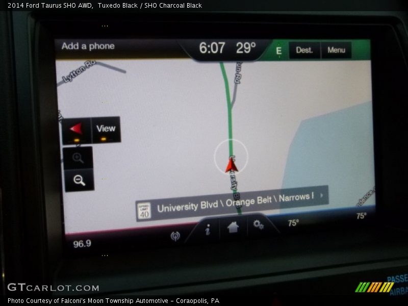 Tuxedo Black / SHO Charcoal Black 2014 Ford Taurus SHO AWD