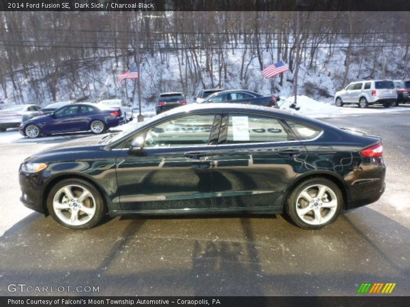 Dark Side / Charcoal Black 2014 Ford Fusion SE