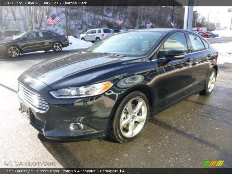 Dark Side / Charcoal Black 2014 Ford Fusion SE