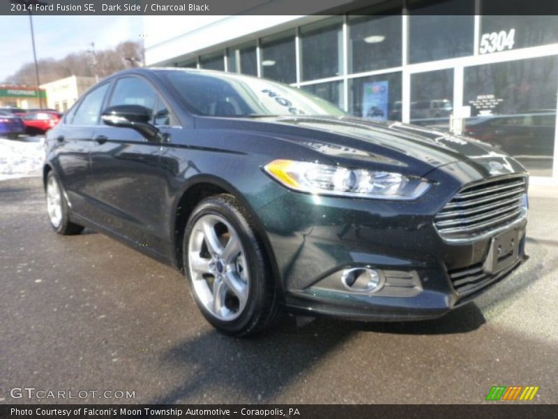 Dark Side / Charcoal Black 2014 Ford Fusion SE