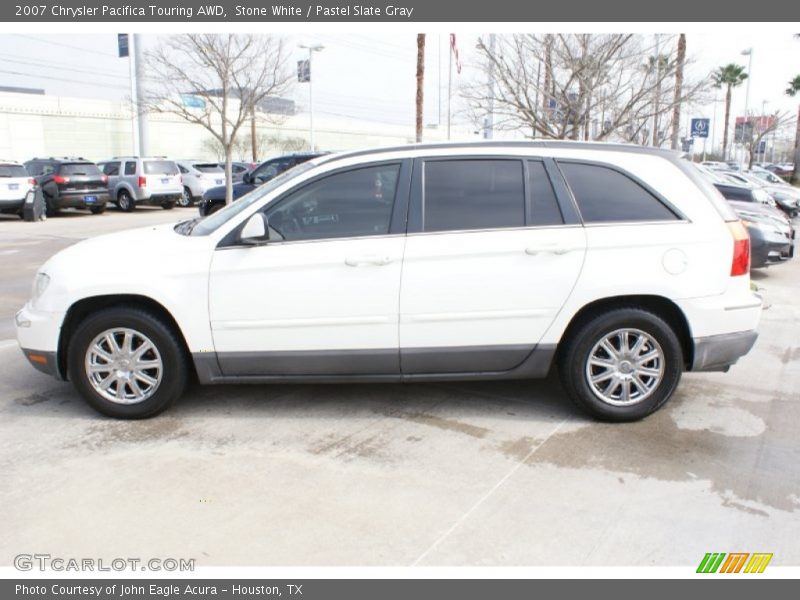 Stone White / Pastel Slate Gray 2007 Chrysler Pacifica Touring AWD
