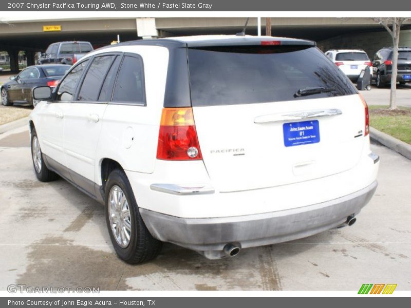 Stone White / Pastel Slate Gray 2007 Chrysler Pacifica Touring AWD