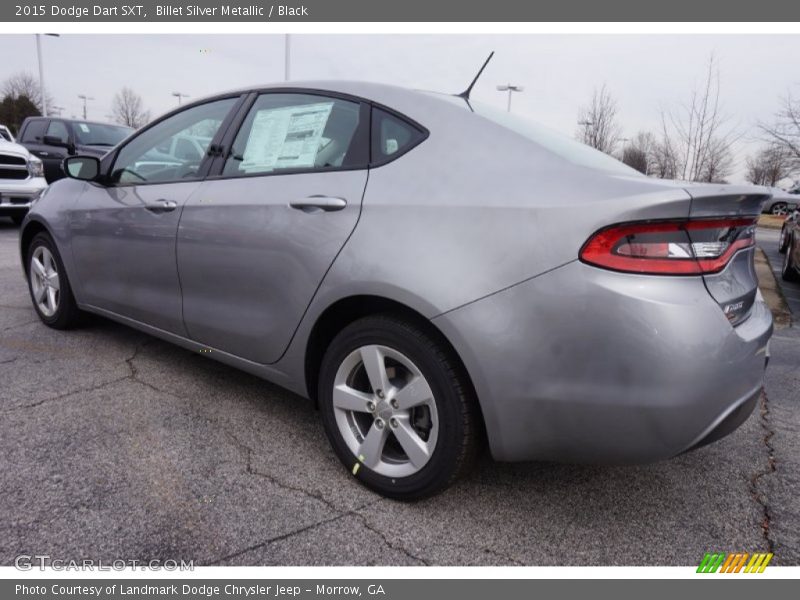 Billet Silver Metallic / Black 2015 Dodge Dart SXT