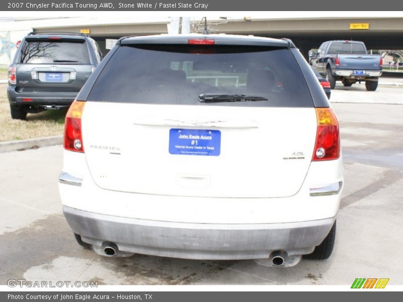 Stone White / Pastel Slate Gray 2007 Chrysler Pacifica Touring AWD
