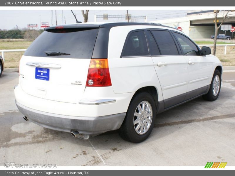 Stone White / Pastel Slate Gray 2007 Chrysler Pacifica Touring AWD