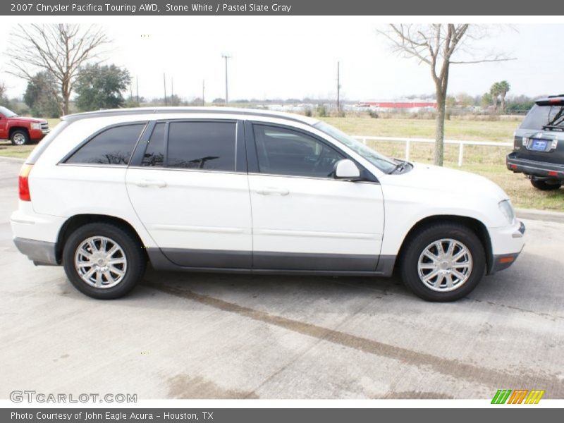 Stone White / Pastel Slate Gray 2007 Chrysler Pacifica Touring AWD
