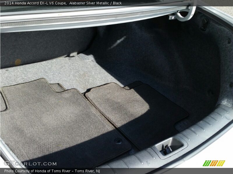 Alabaster Silver Metallic / Black 2014 Honda Accord EX-L V6 Coupe