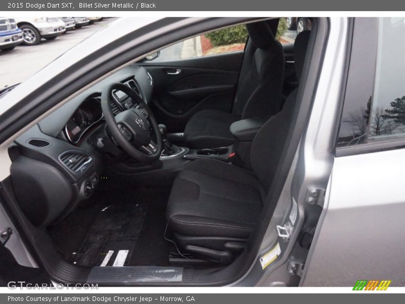 Billet Silver Metallic / Black 2015 Dodge Dart SXT