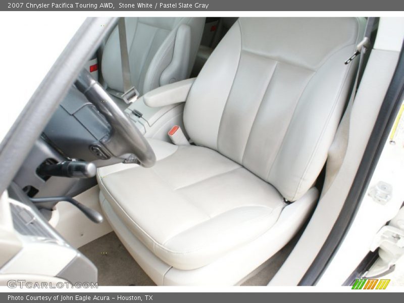 Stone White / Pastel Slate Gray 2007 Chrysler Pacifica Touring AWD