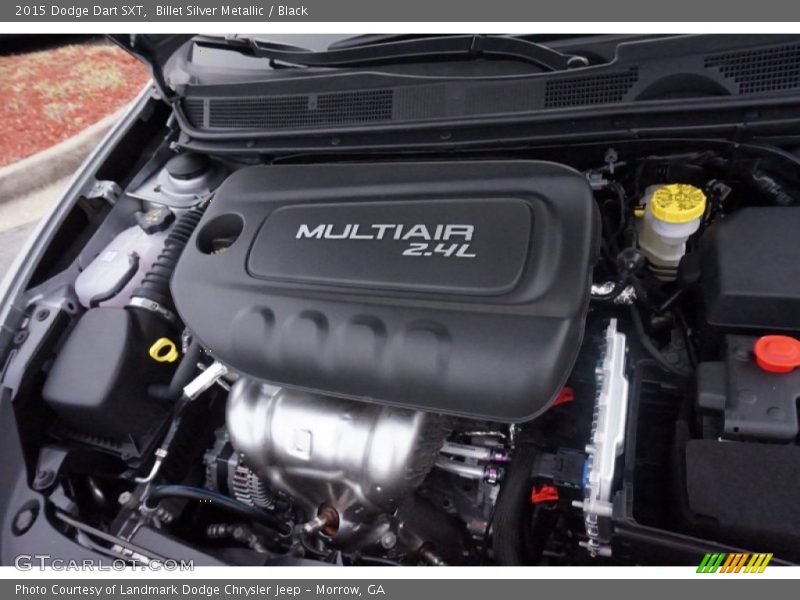 Billet Silver Metallic / Black 2015 Dodge Dart SXT