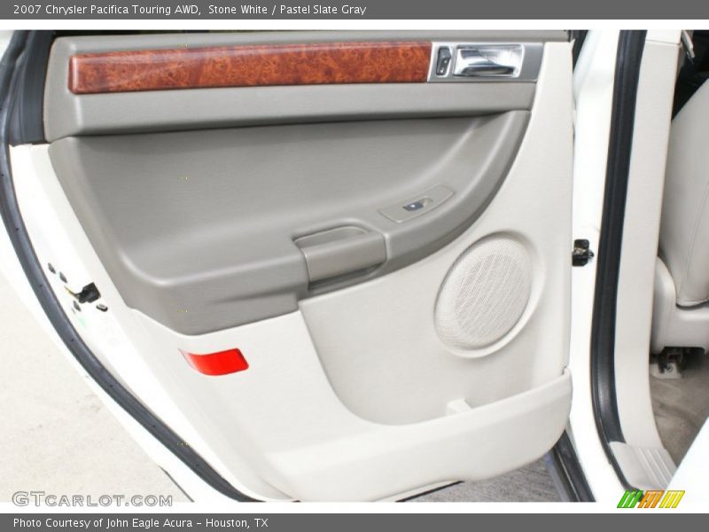 Stone White / Pastel Slate Gray 2007 Chrysler Pacifica Touring AWD