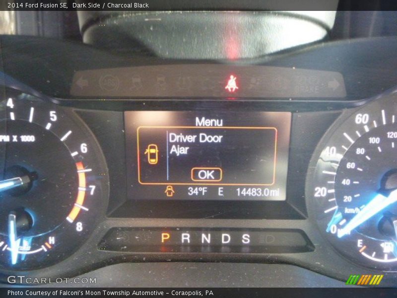 Dark Side / Charcoal Black 2014 Ford Fusion SE