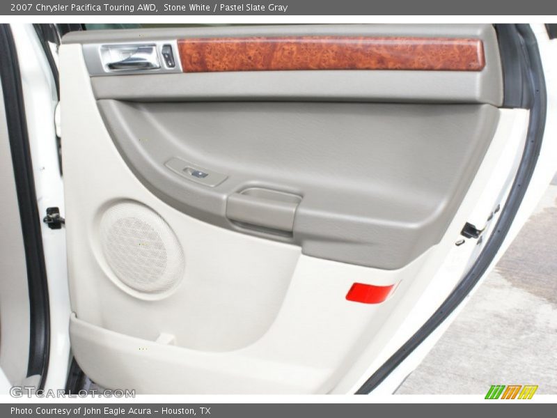 Stone White / Pastel Slate Gray 2007 Chrysler Pacifica Touring AWD