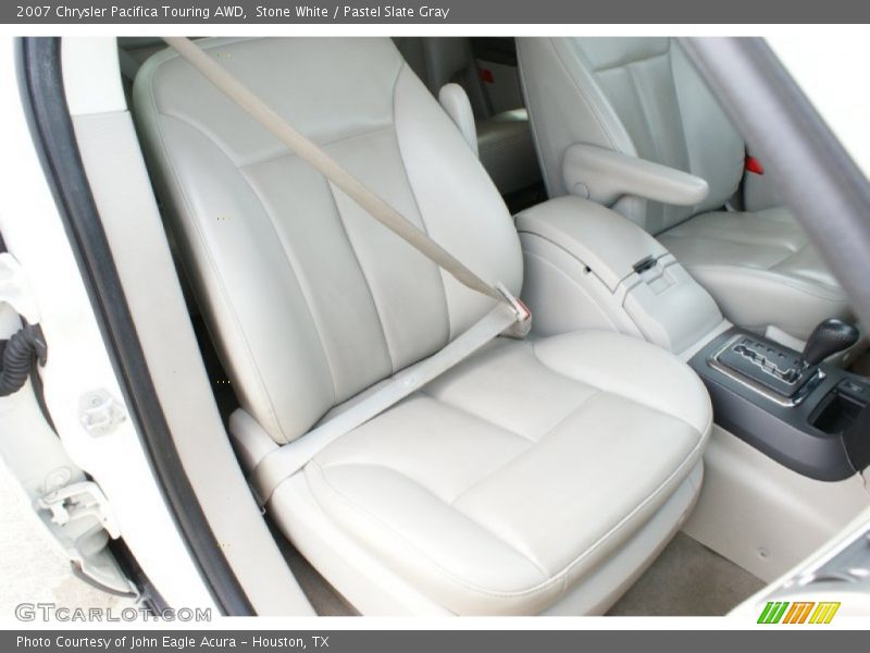 Stone White / Pastel Slate Gray 2007 Chrysler Pacifica Touring AWD