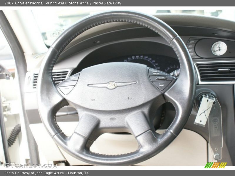 Stone White / Pastel Slate Gray 2007 Chrysler Pacifica Touring AWD