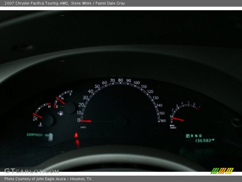 Stone White / Pastel Slate Gray 2007 Chrysler Pacifica Touring AWD