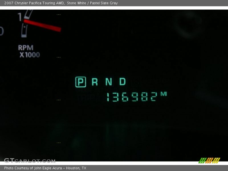 Stone White / Pastel Slate Gray 2007 Chrysler Pacifica Touring AWD